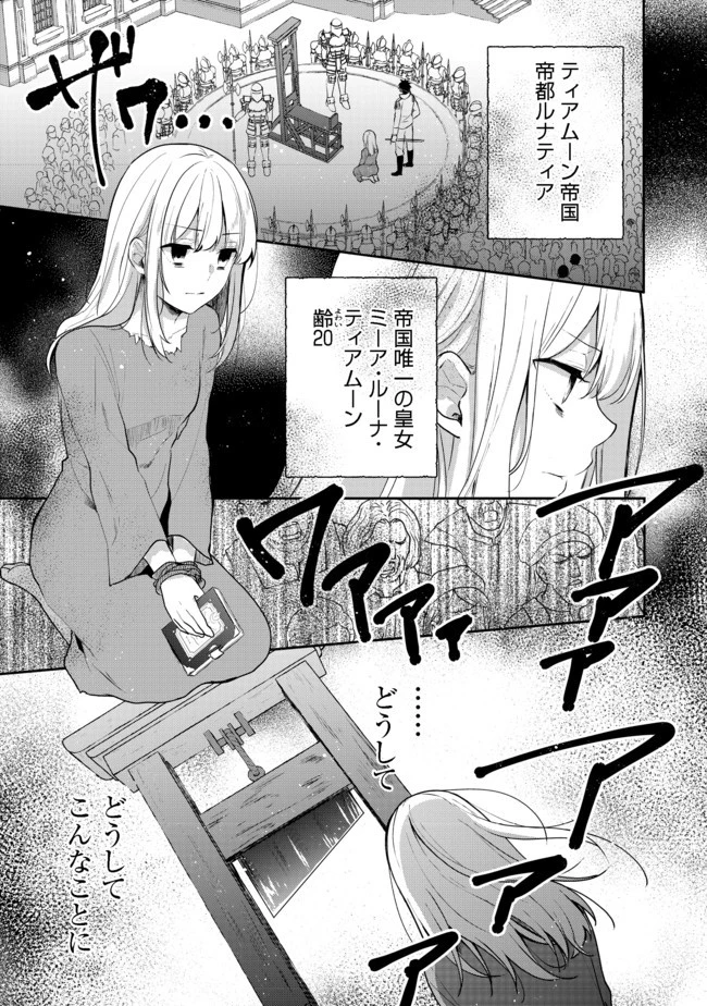 ティアムーン帝国物語 ～断頭台から始まる、姫の転生逆転ストーリー～ 第1話 - 1