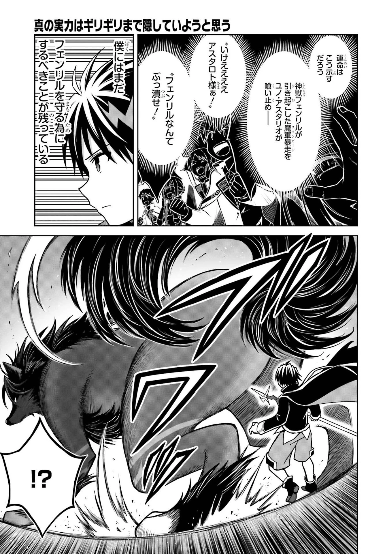 真の実力はギリギリまで隠していようと思う 第17話 - 17