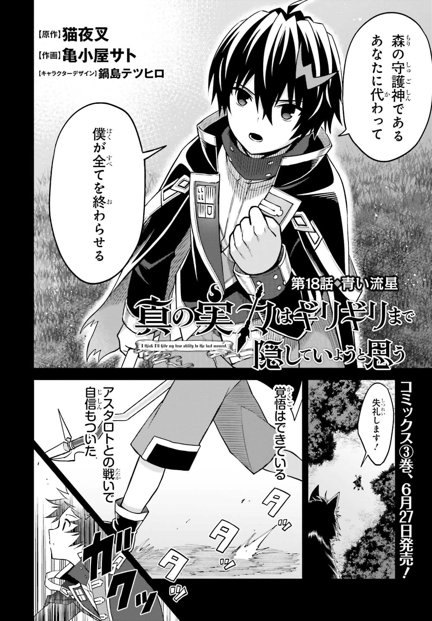 真の実力はギリギリまで隠していようと思う 第18話 - 2