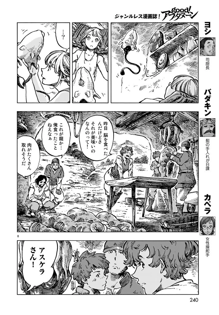 空挺ドラゴンズ 第15話 - 8