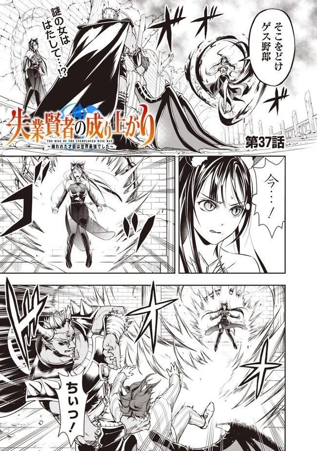 失業賢者の成り上がり　～嫌われた才能は世界最強でした～ 第37話 - 1