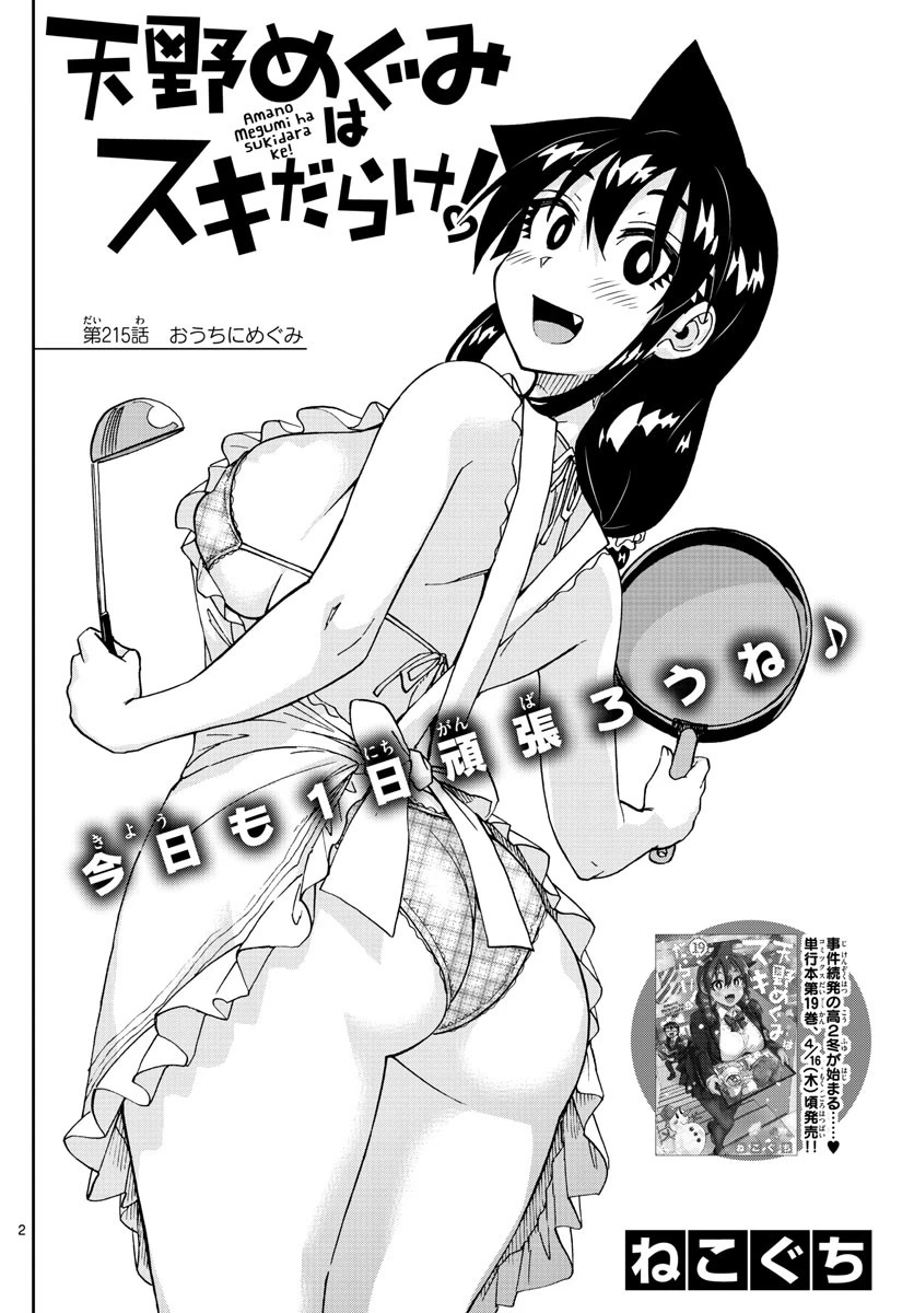 天野めぐみはスキだらけ! 第215話 - 2