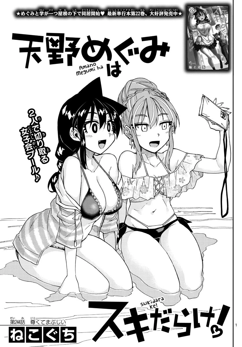 天野めぐみはスキだらけ! 第244話 - 1