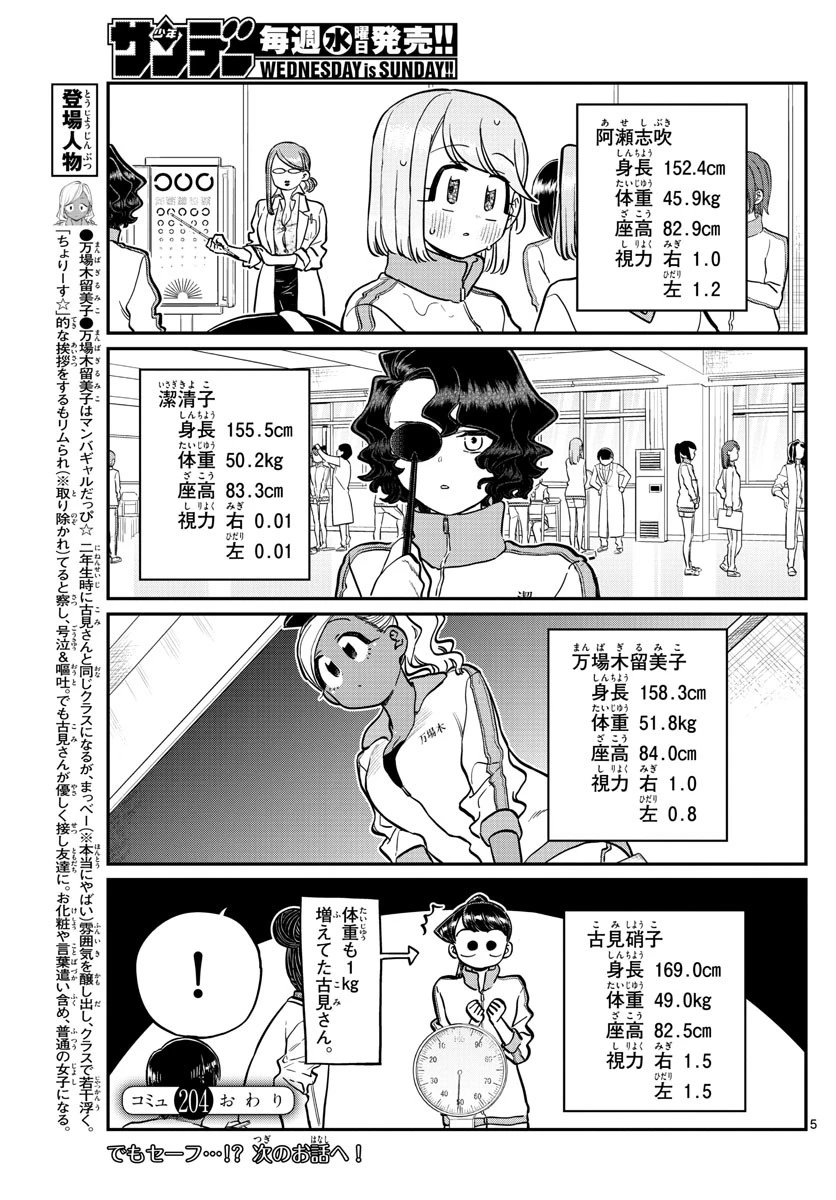 古見さんは、コミュ症です 第204話 - 5