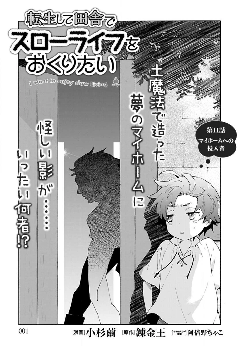 転生して田舎でスローライフをおくりたい 第11話 - 1