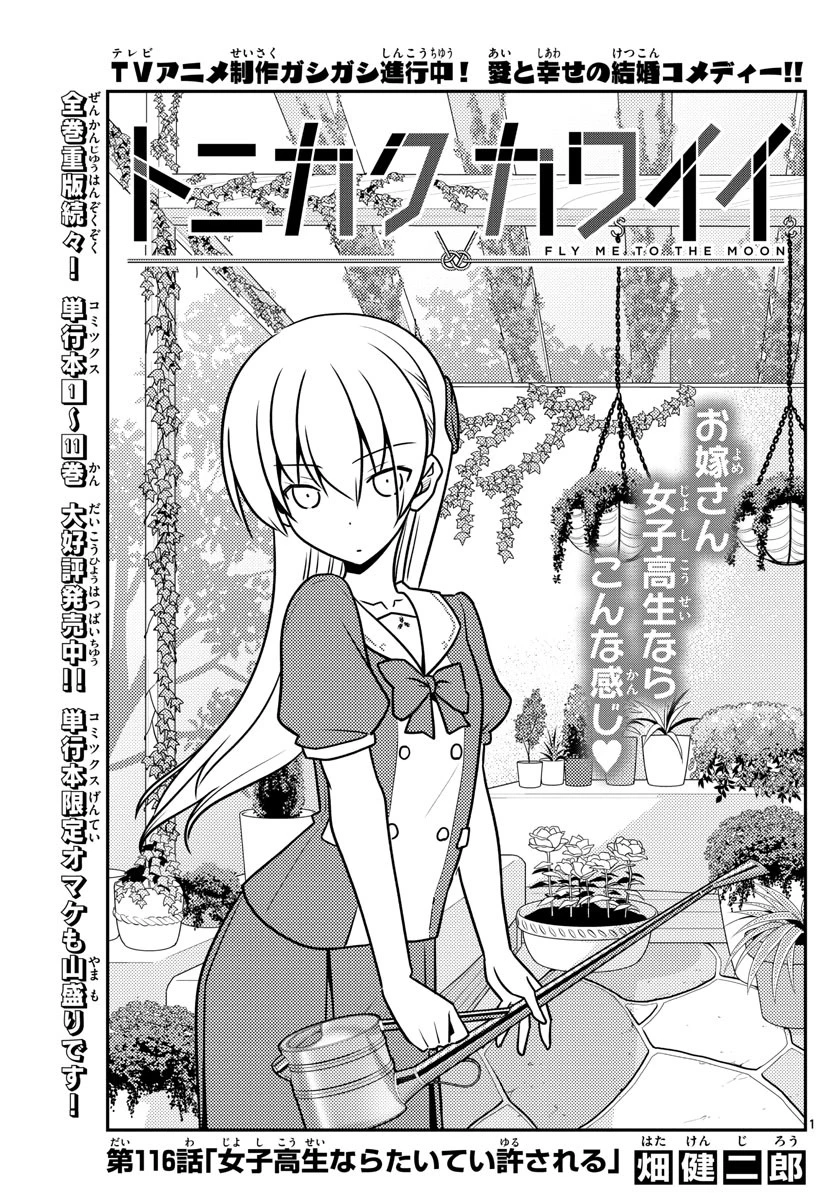 トニカクカワイイ 第116話 - 1