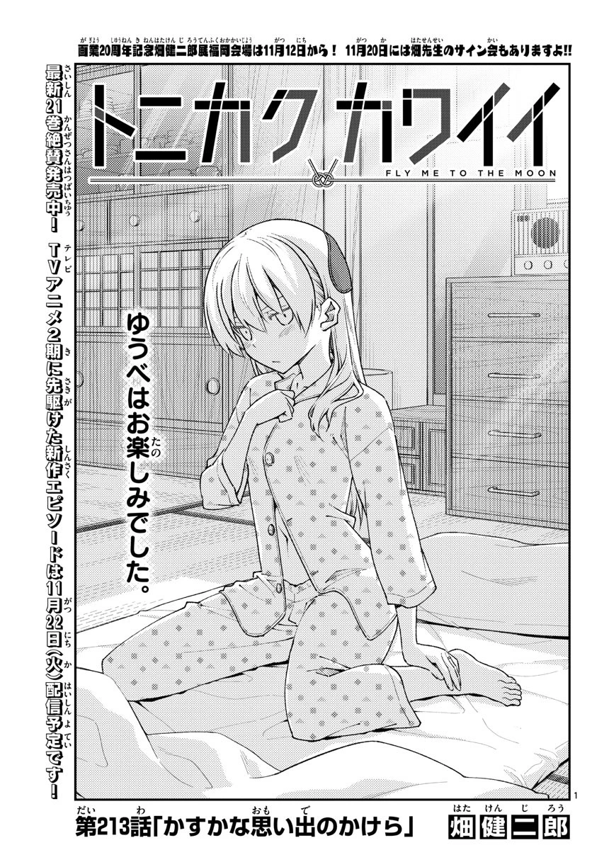 トニカクカワイイ 第213話 - 1