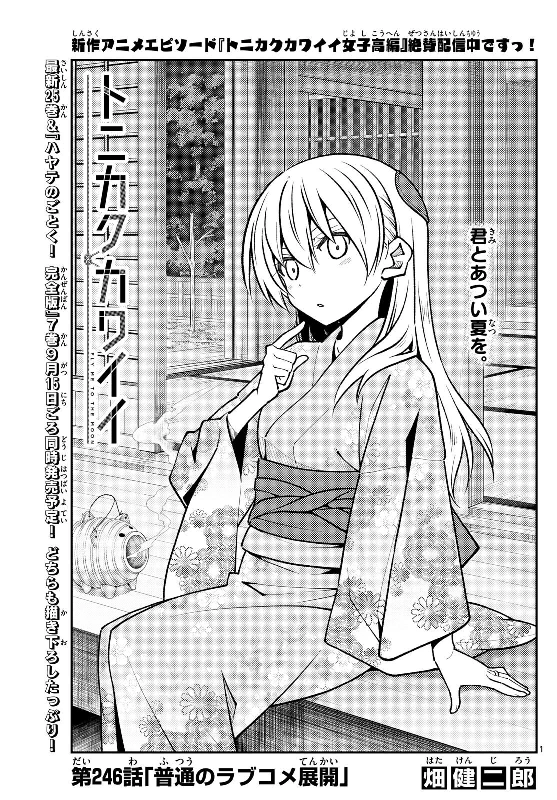 トニカクカワイイ 第246話 - 1