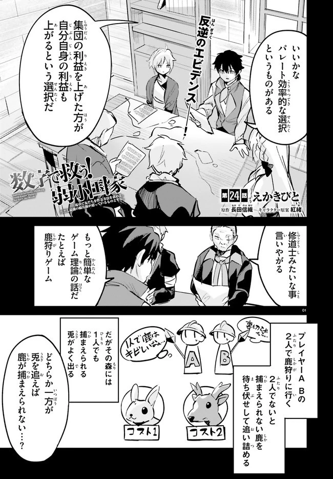 数字で救う！弱小国家 第24話 - 1