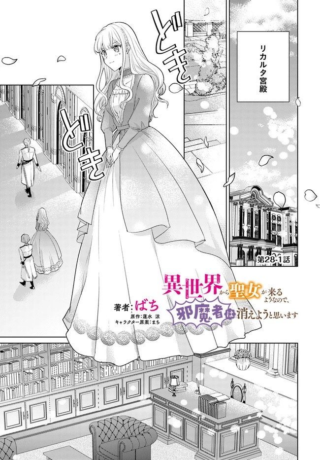 異世界から聖女が来るようなので、邪魔者は消えようと思います 第28話 - 1