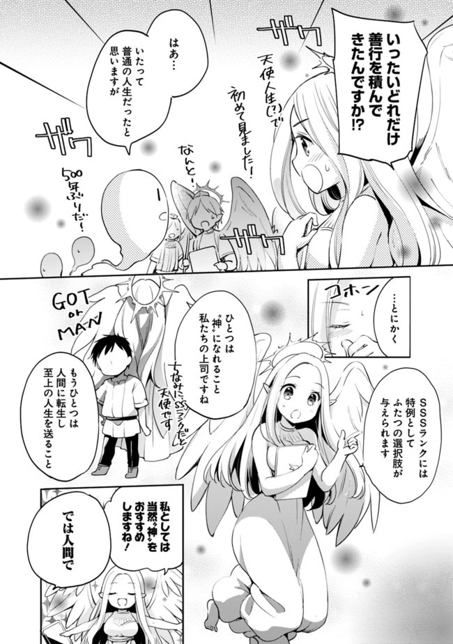 善人おっさん、生まれ変わったらSSSランク人生が確定した 第1話 - 8