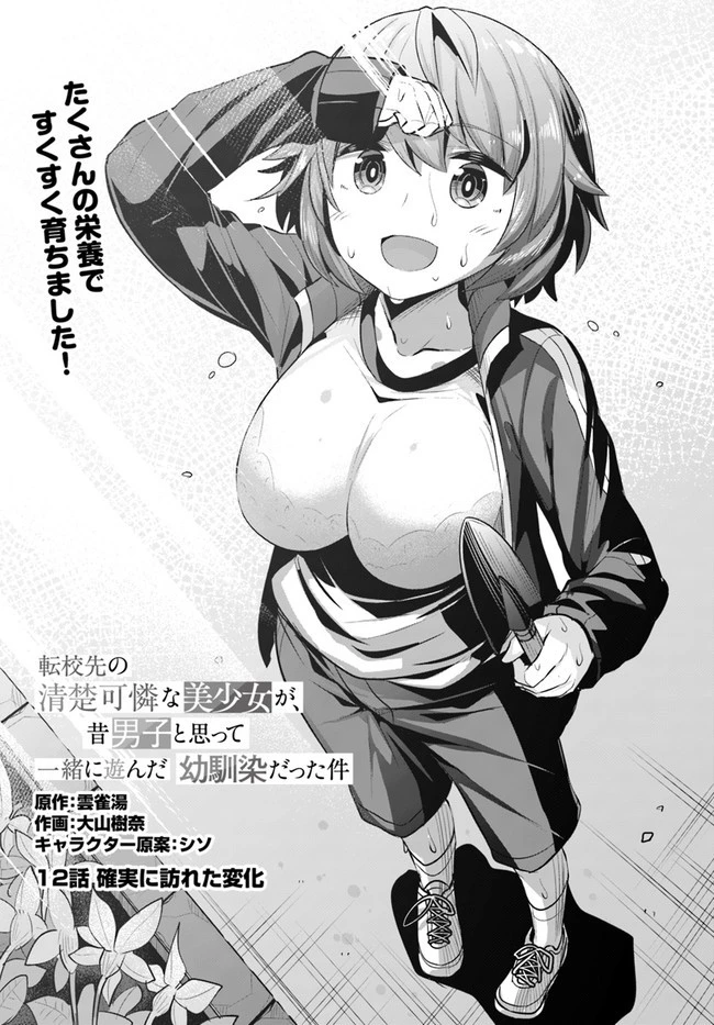 転校先の清楚可憐な美少女が、昔男子と思って一緒に遊んだ幼馴染だった件 第12話 - 4