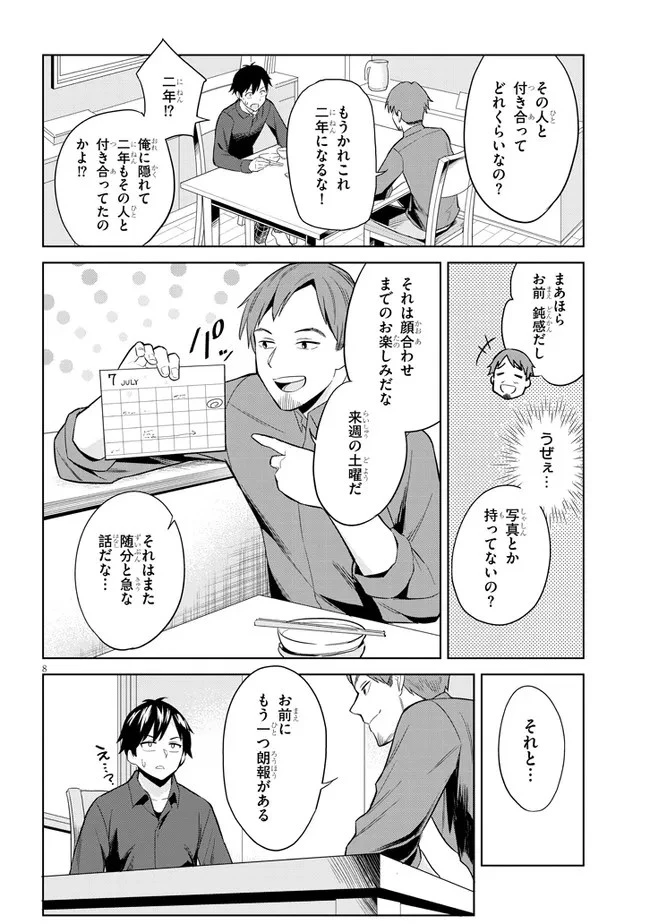 じつは義妹でした。～最近できた義理の弟の距離感がやたら近いわけ～ 第1話 - 8