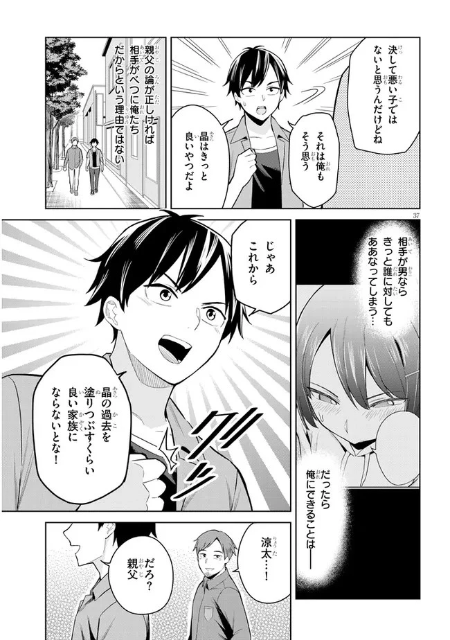 じつは義妹でした。～最近できた義理の弟の距離感がやたら近いわけ～ 第1話 - 37