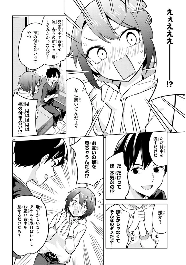 じつは義妹でした。～最近できた義理の弟の距離感がやたら近いわけ～ 第4話 - 20