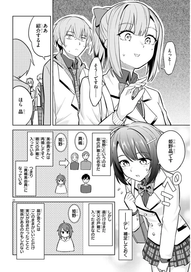 じつは義妹でした。～最近できた義理の弟の距離感がやたら近いわけ～ 第6話 - 28