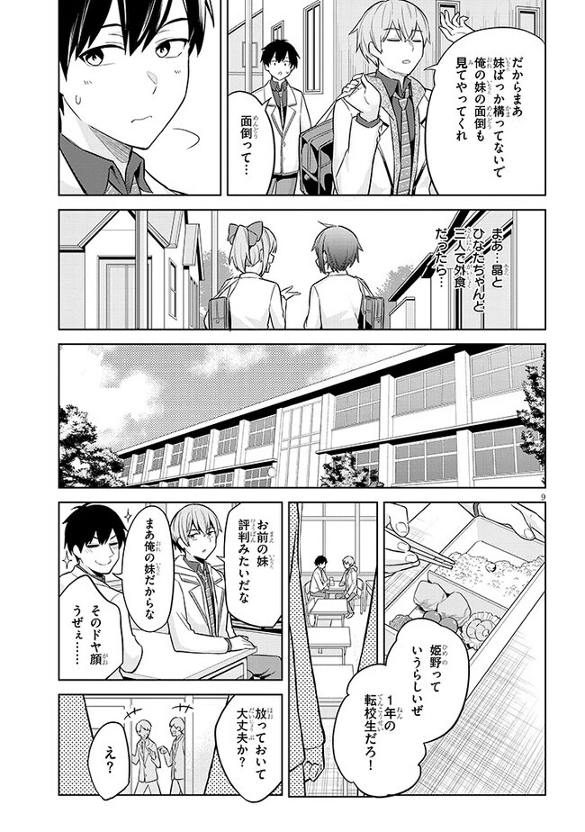 じつは義妹でした。～最近できた義理の弟の距離感がやたら近いわけ～ 第7話 - 9