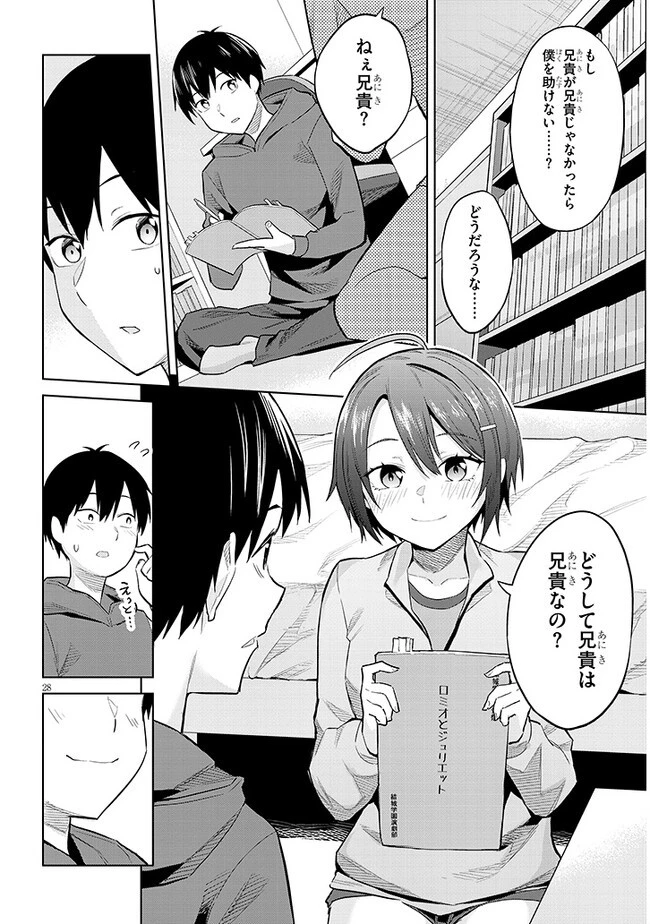 じつは義妹でした。～最近できた義理の弟の距離感がやたら近いわけ～ 第13話 - 28