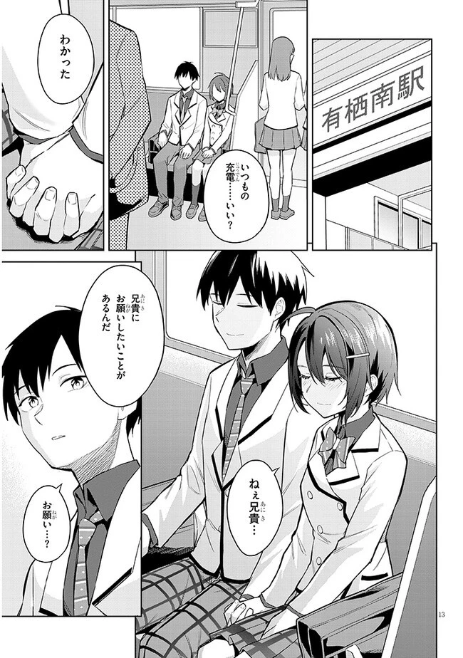 じつは義妹でした。～最近できた義理の弟の距離感がやたら近いわけ～ 第15話 - 13