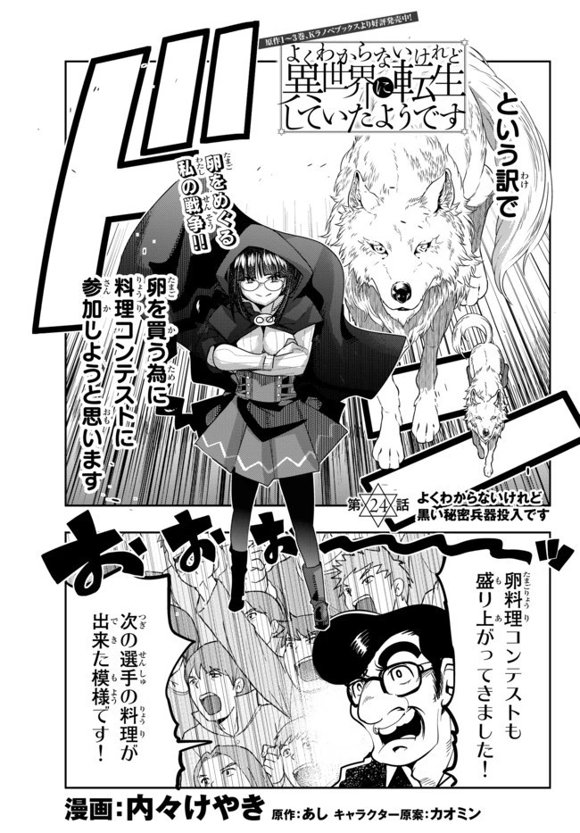 よくわからないけれど異世界に転生していたようです 第24話 - 1