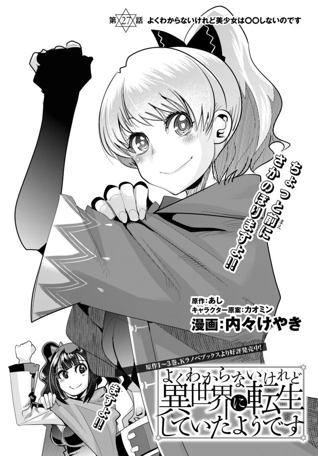 よくわからないけれど異世界に転生していたようです 第27話 - 3