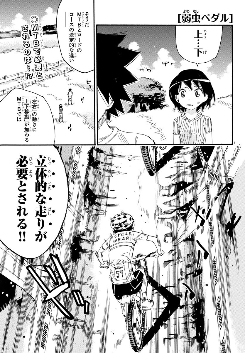 弱虫ペダル 第582話 - 1