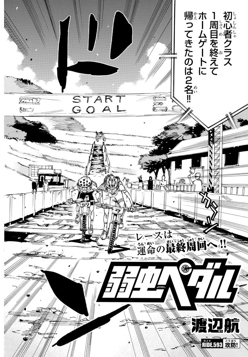 弱虫ペダル 第593話 - 2