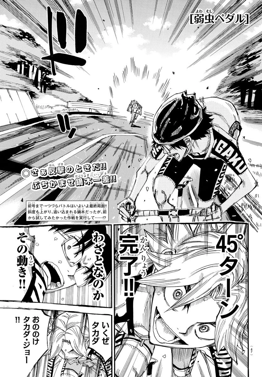 弱虫ペダル 第624話 - 1