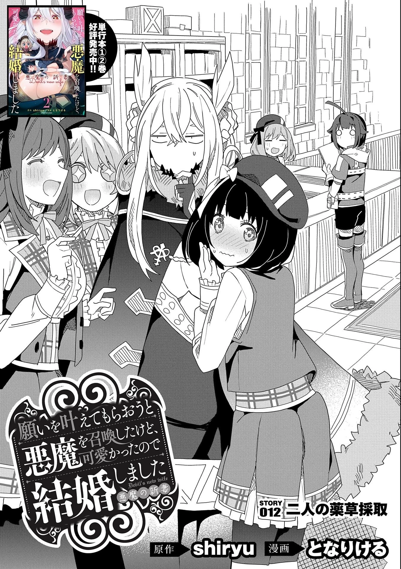 願いを叶えてもらおうと悪魔を召喚したけど、可愛かったので結婚しました　～悪魔の新妻～ 第12話 - 1