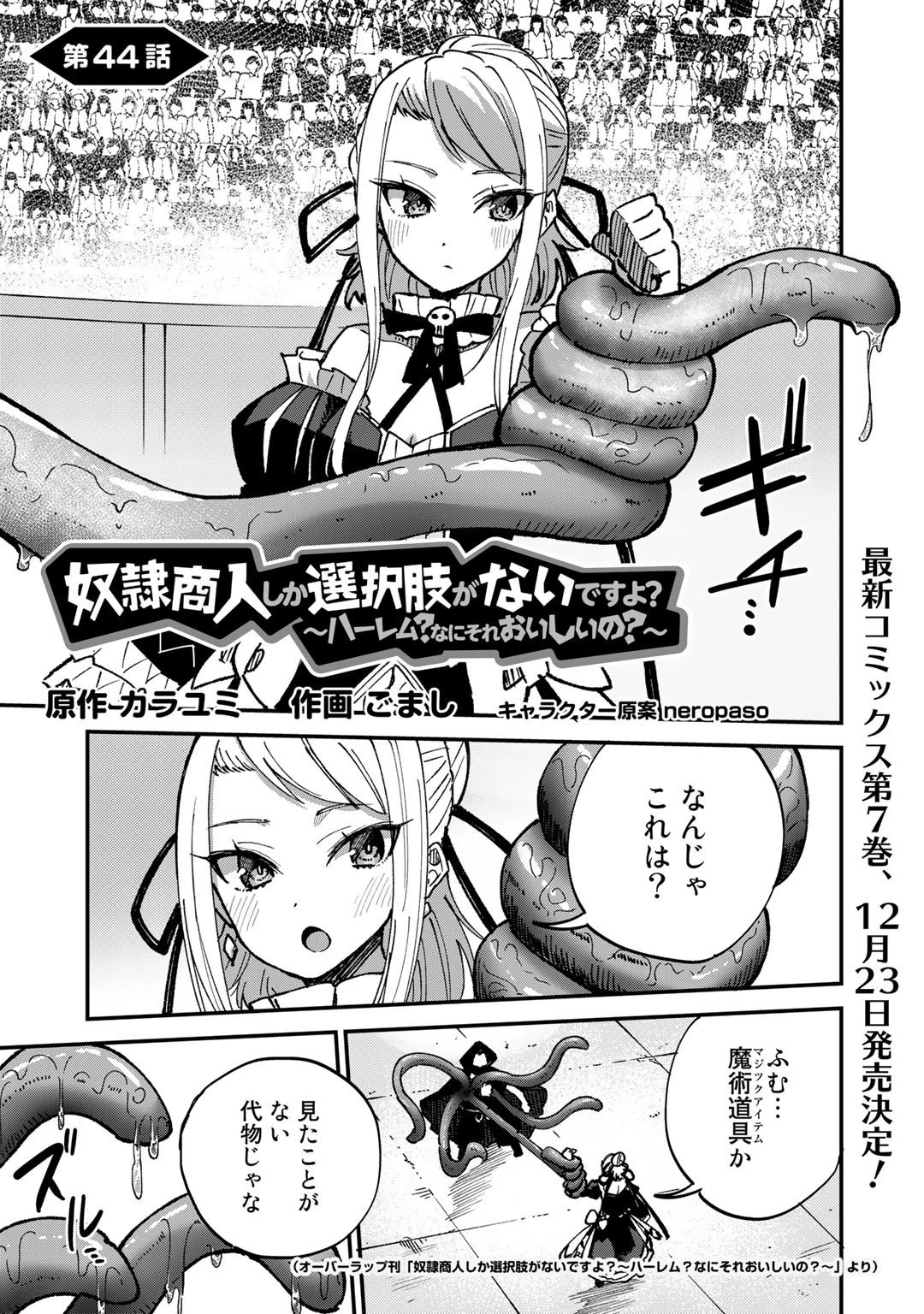 奴隷商人しか選択肢がないですよ?～ハーレム?なにそれおいしいの?～ 第44話 - 1