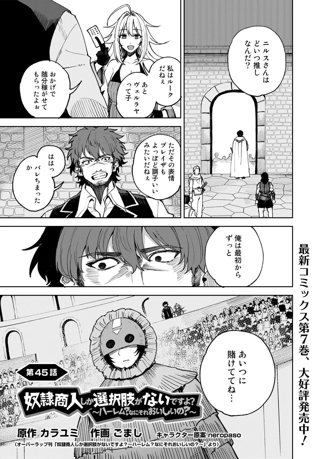 奴隷商人しか選択肢がないですよ?～ハーレム?なにそれおいしいの?～ 第45話 - 1