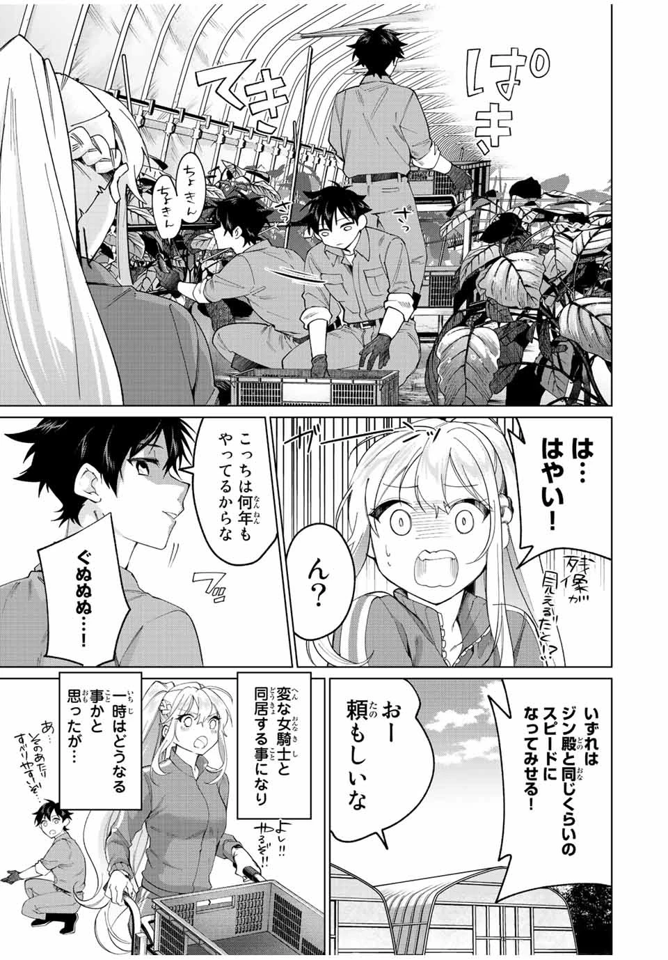 田んぼで拾った女騎士、田舎で俺の嫁だと思われている 第8話 - 17