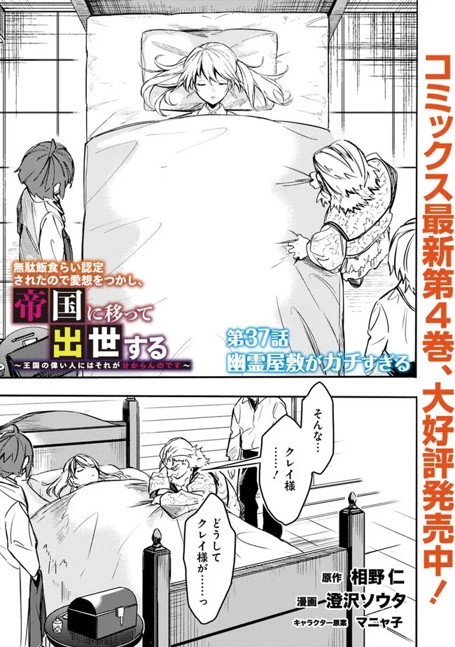 無駄飯食らい認定されたので愛想をつかし、帝国に移って出世する　～王国の偉い人にはそれが分からんのです～ 第37話 - 1