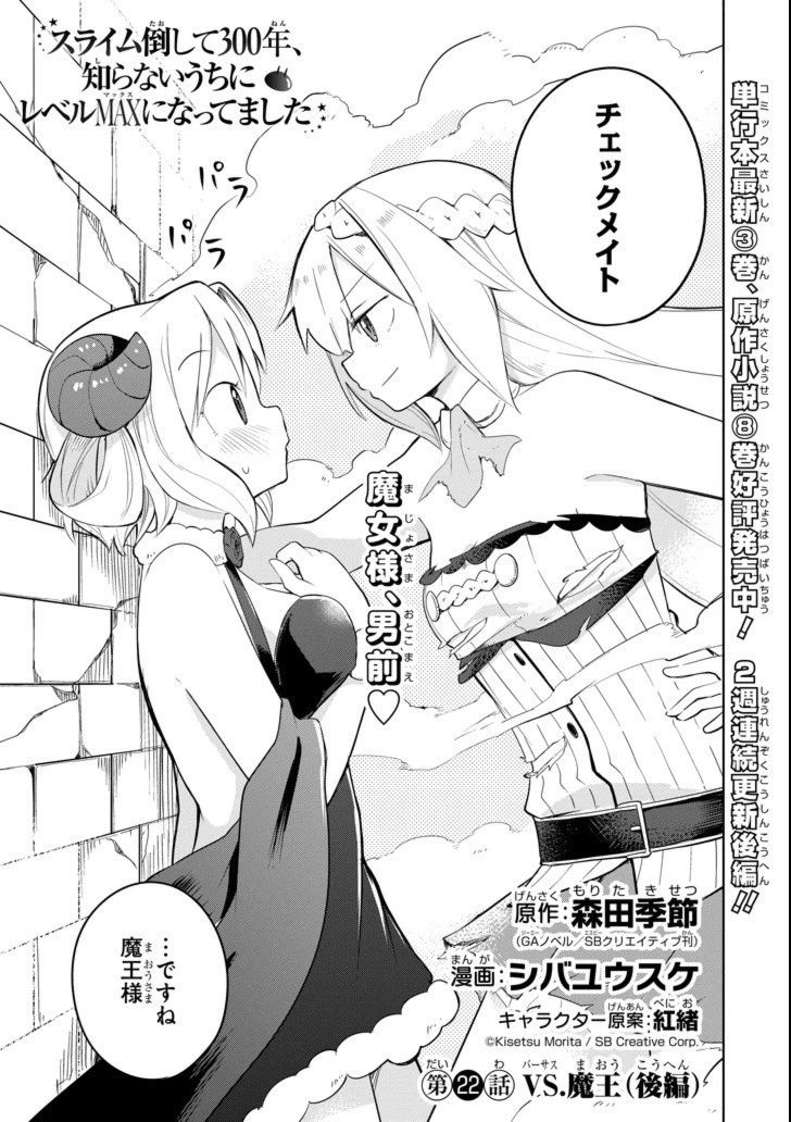 スライム倒して300年、知らないうちにレベルMAXになってました 第22.2話 - 2