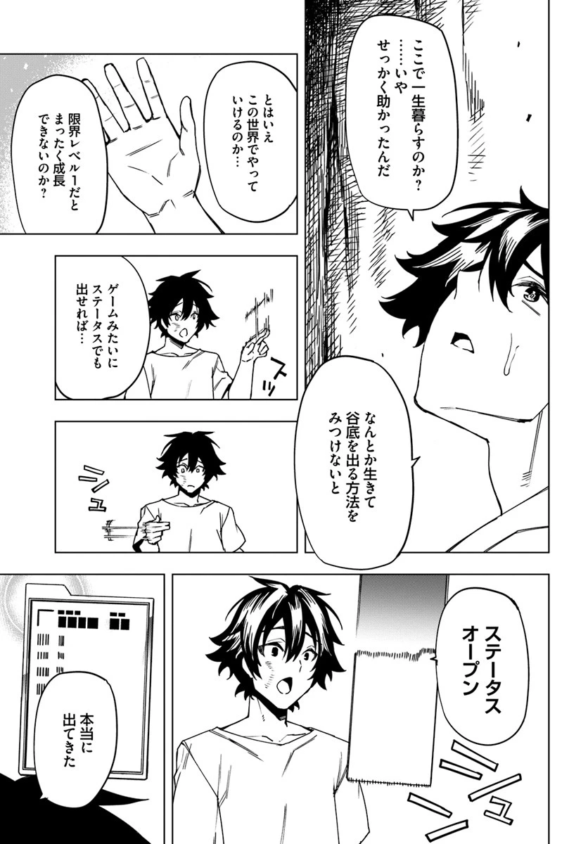 限界レベル１からの成り上がり　～最弱レベルの俺が異世界最強になるまで～ 第1話 - 15