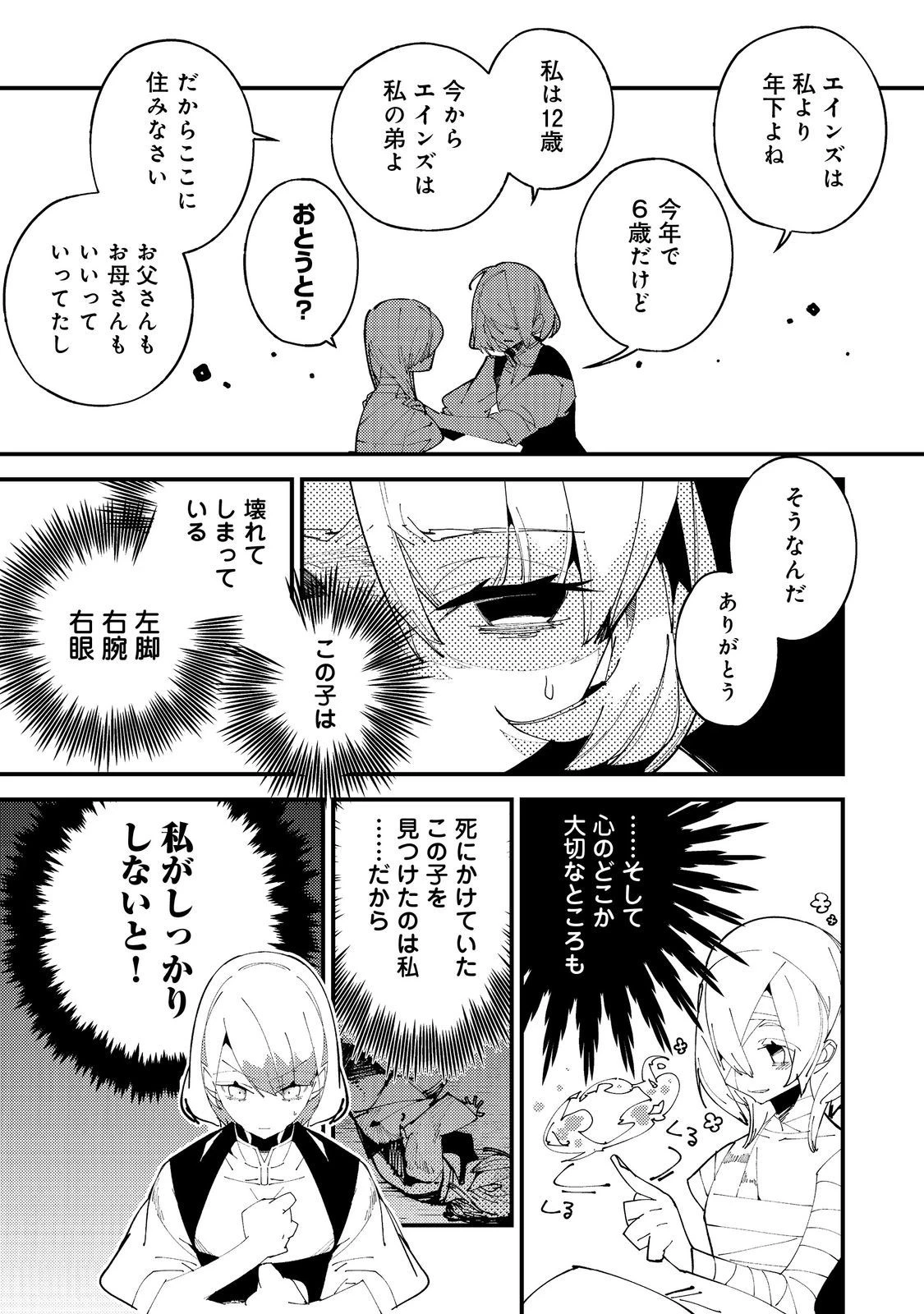隻眼・隻腕・隻脚の魔術師@COMIC～森の小屋に籠っていたら早2000年。気づけば魔神と呼ばれていた。僕はただ魔術の探求をしたいだけなのに～ 第1話 - 40
