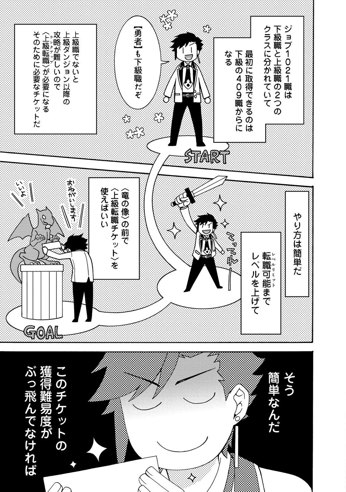 ゲーム世界転生〈ダン活〉～ゲーマーは【ダンジョン就活のススメ】を〈はじめから〉プレイする～@COMIC 第4話 - 6