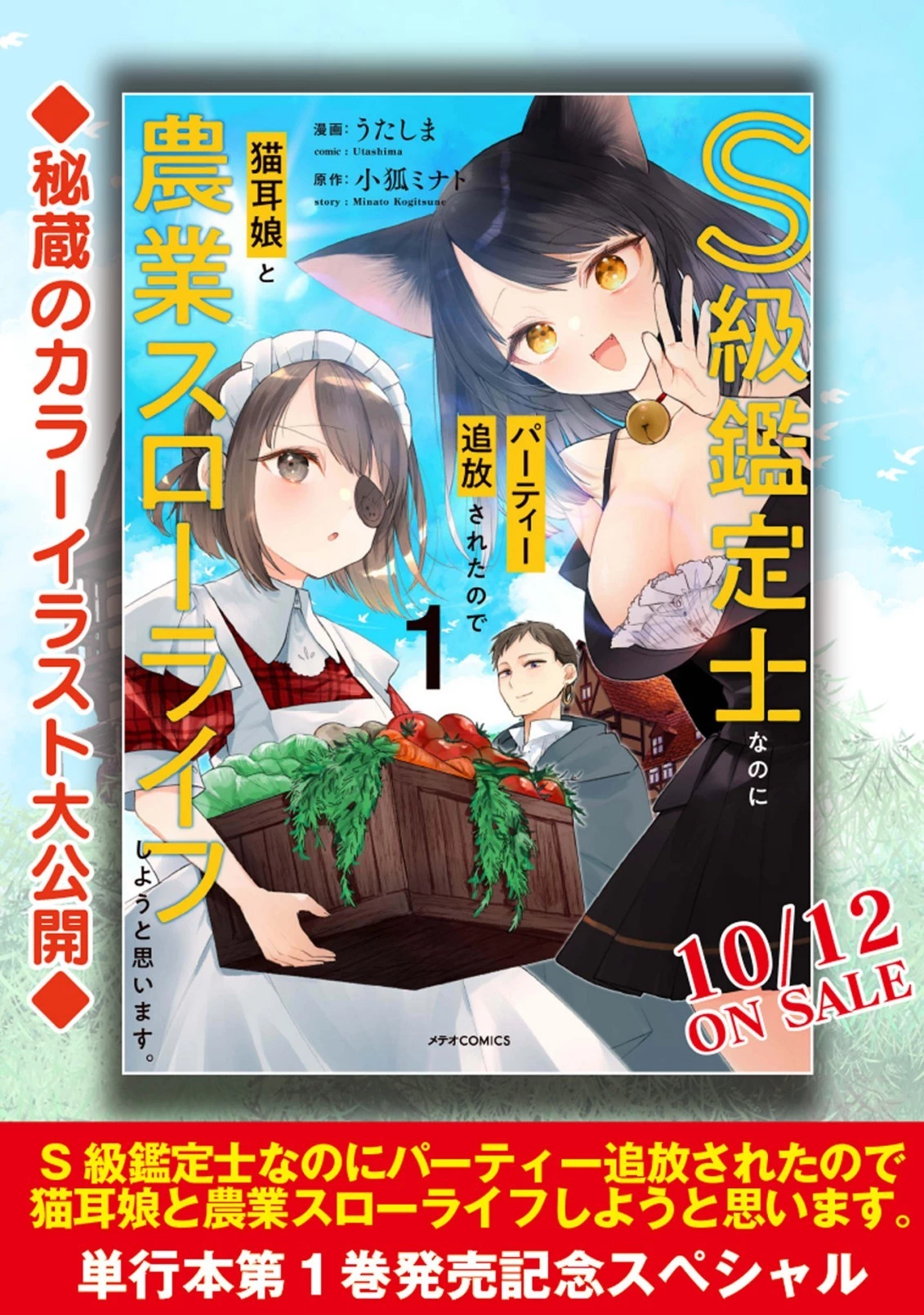 S級鑑定士なのにパーティー追放されたので猫耳娘と農業スローライフしようと思います。戻ってきてと言われてももう遅い～お人好しは無自覚に成り上がる～ 第6話 - 1