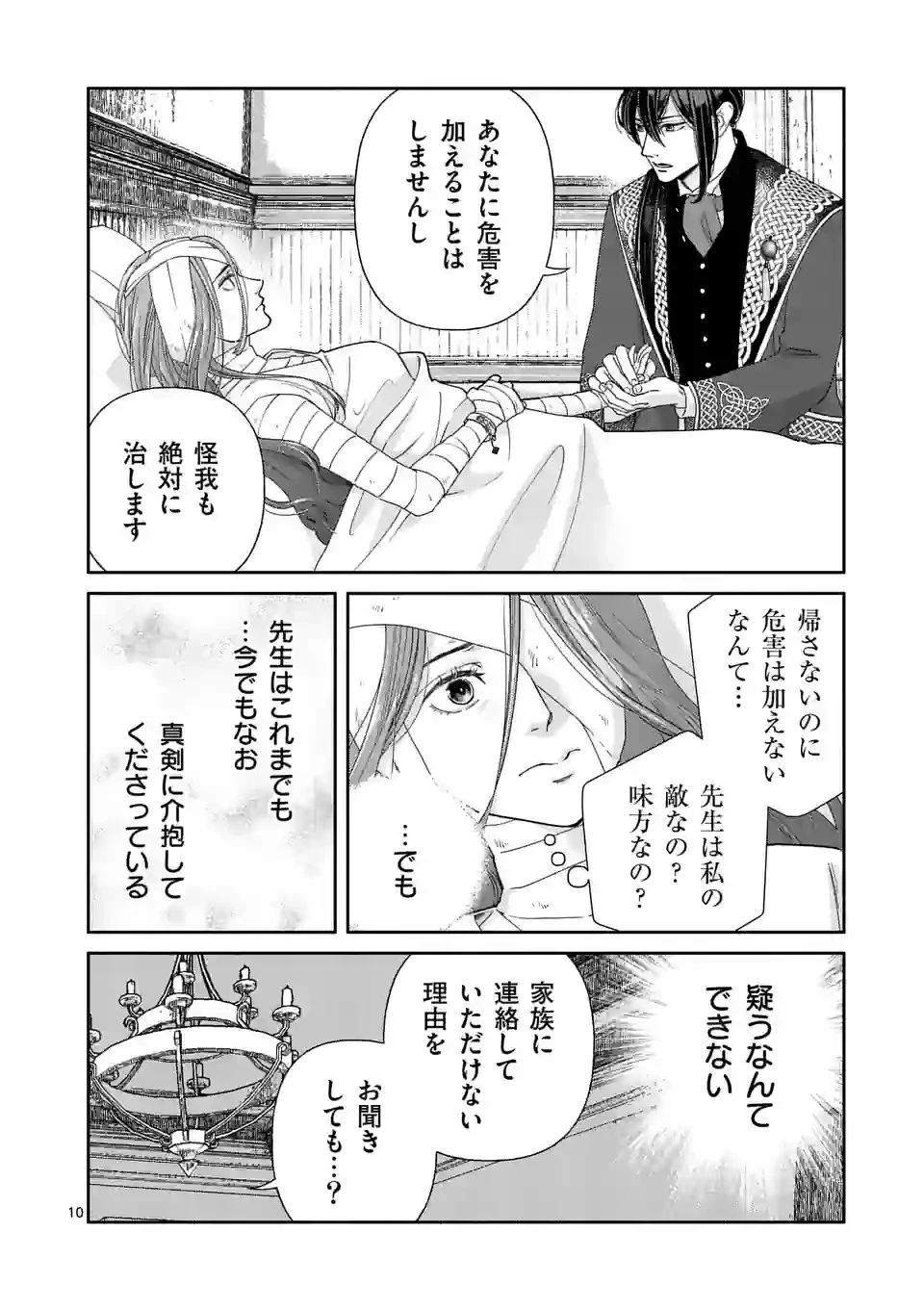 死にかけ悪役令嬢の失踪〜改心しても無駄だったので初恋の人がさらってくれました〜 第6話 - 10