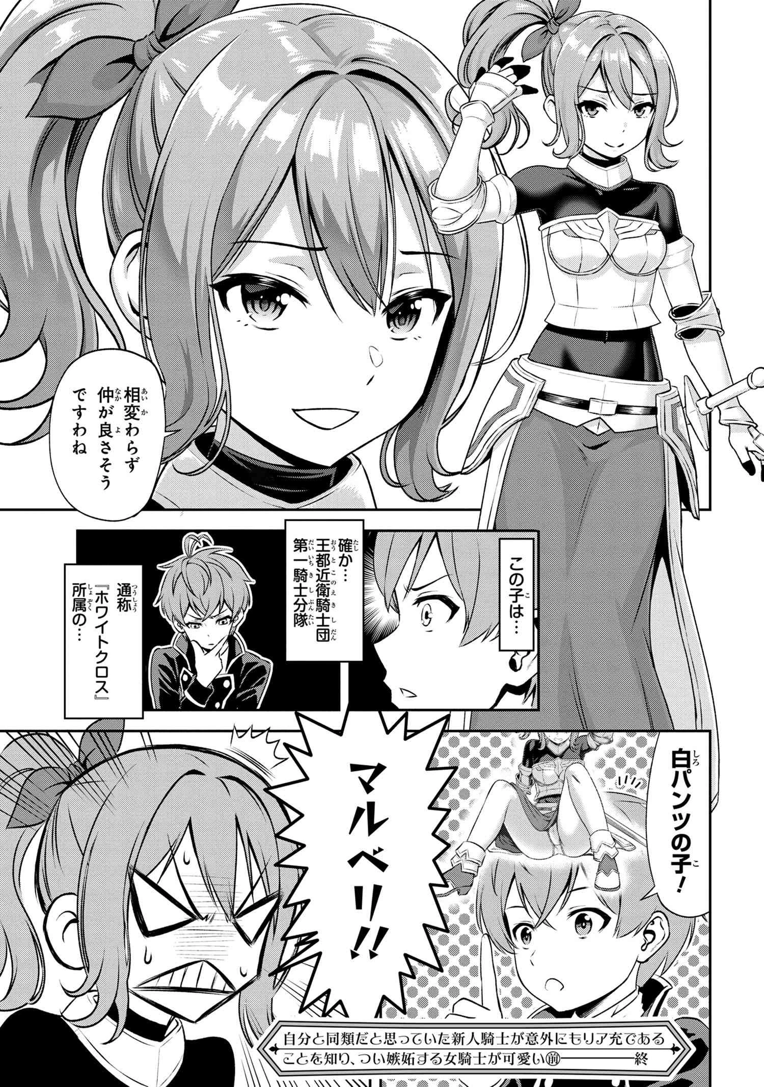 年上エリート女騎士が僕の前でだけ可愛い 第6.2話 - 14