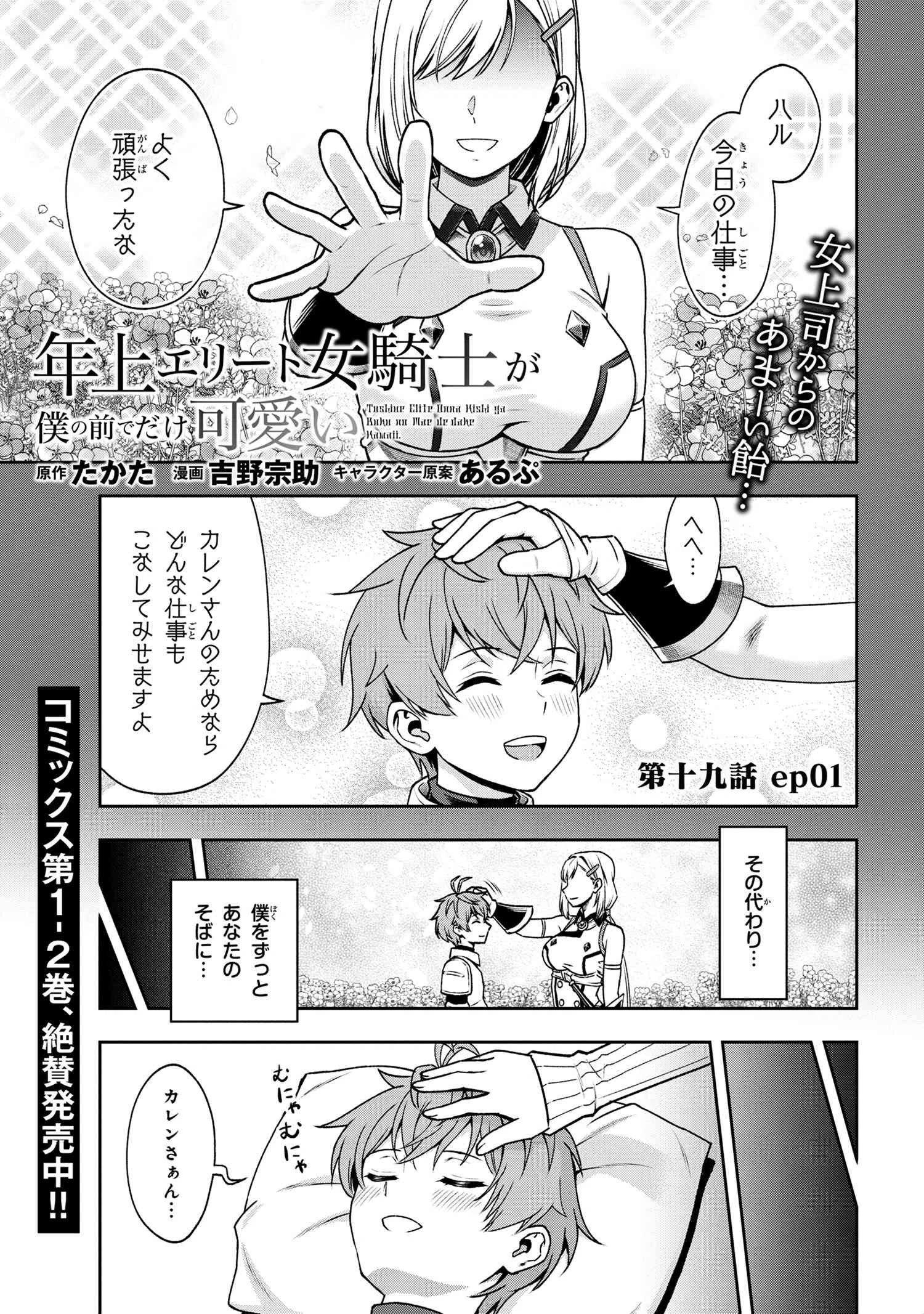 年上エリート女騎士が僕の前でだけ可愛い 第19.3話 - 1