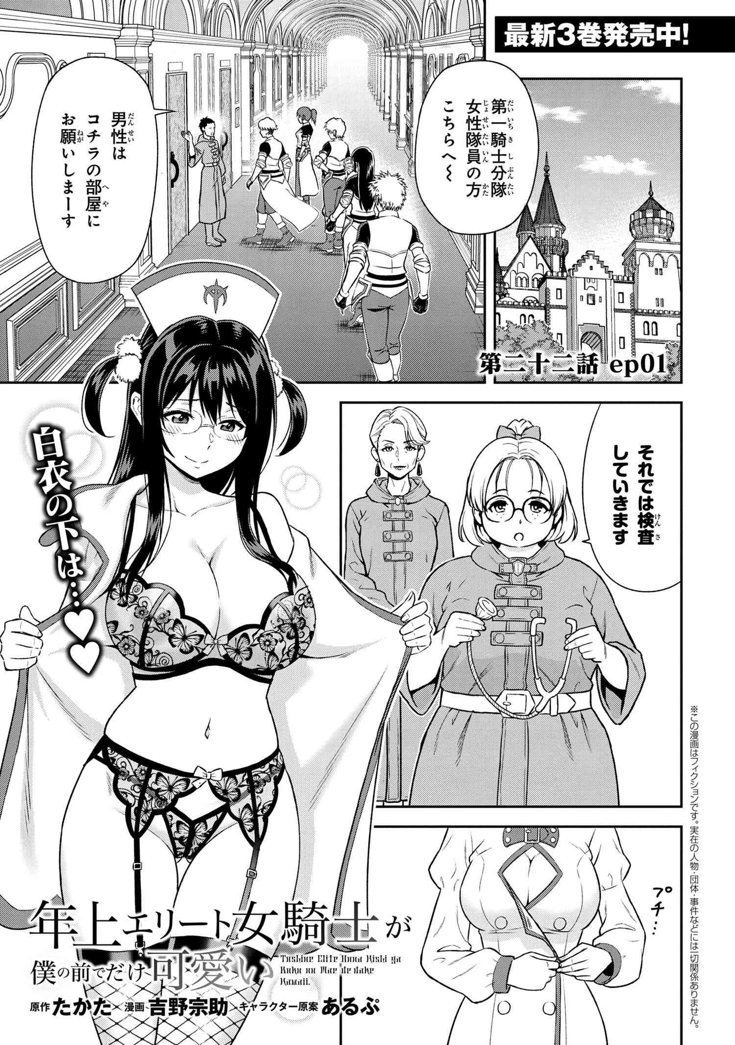 年上エリート女騎士が僕の前でだけ可愛い 第22話 - 1