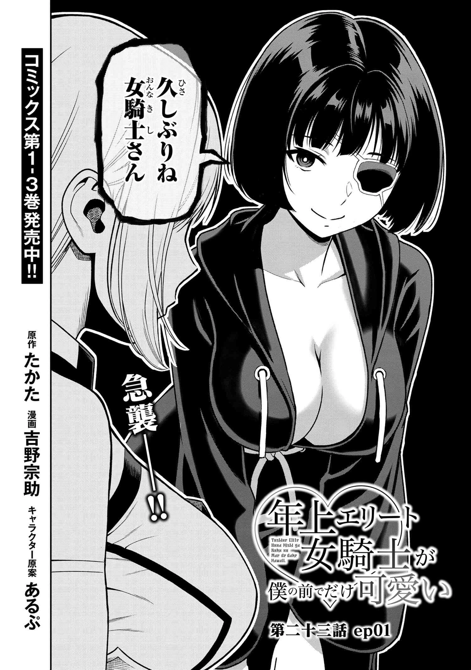 年上エリート女騎士が僕の前でだけ可愛い 第23.1話 - 2