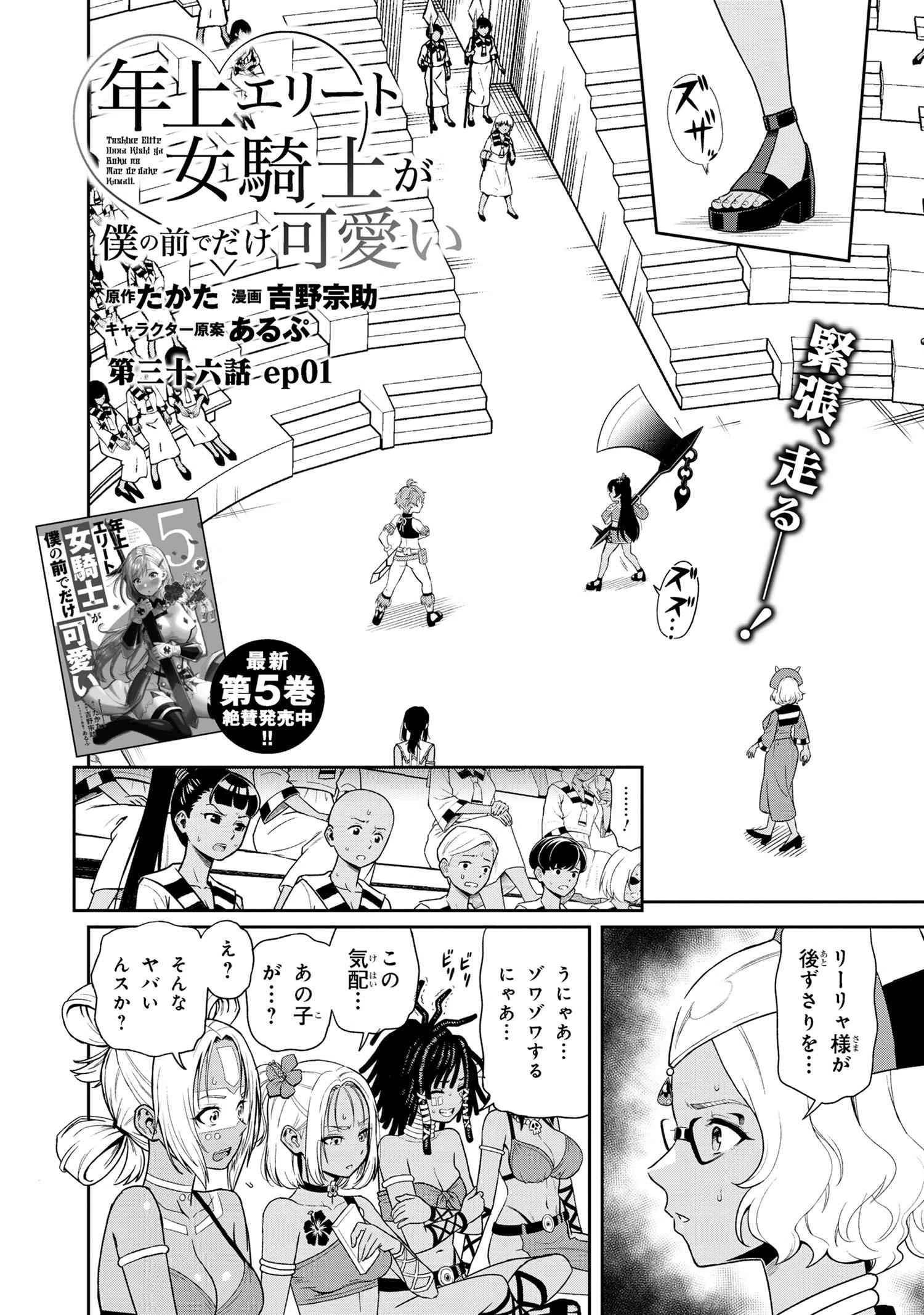 年上エリート女騎士が僕の前でだけ可愛い 第36.3話 - 2