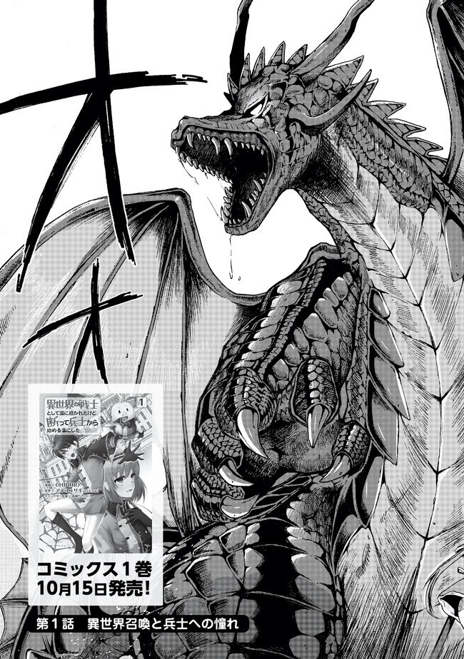 異世界の戦士として国に招かれたけど、断って兵士から始める事にした 第1話 - 3