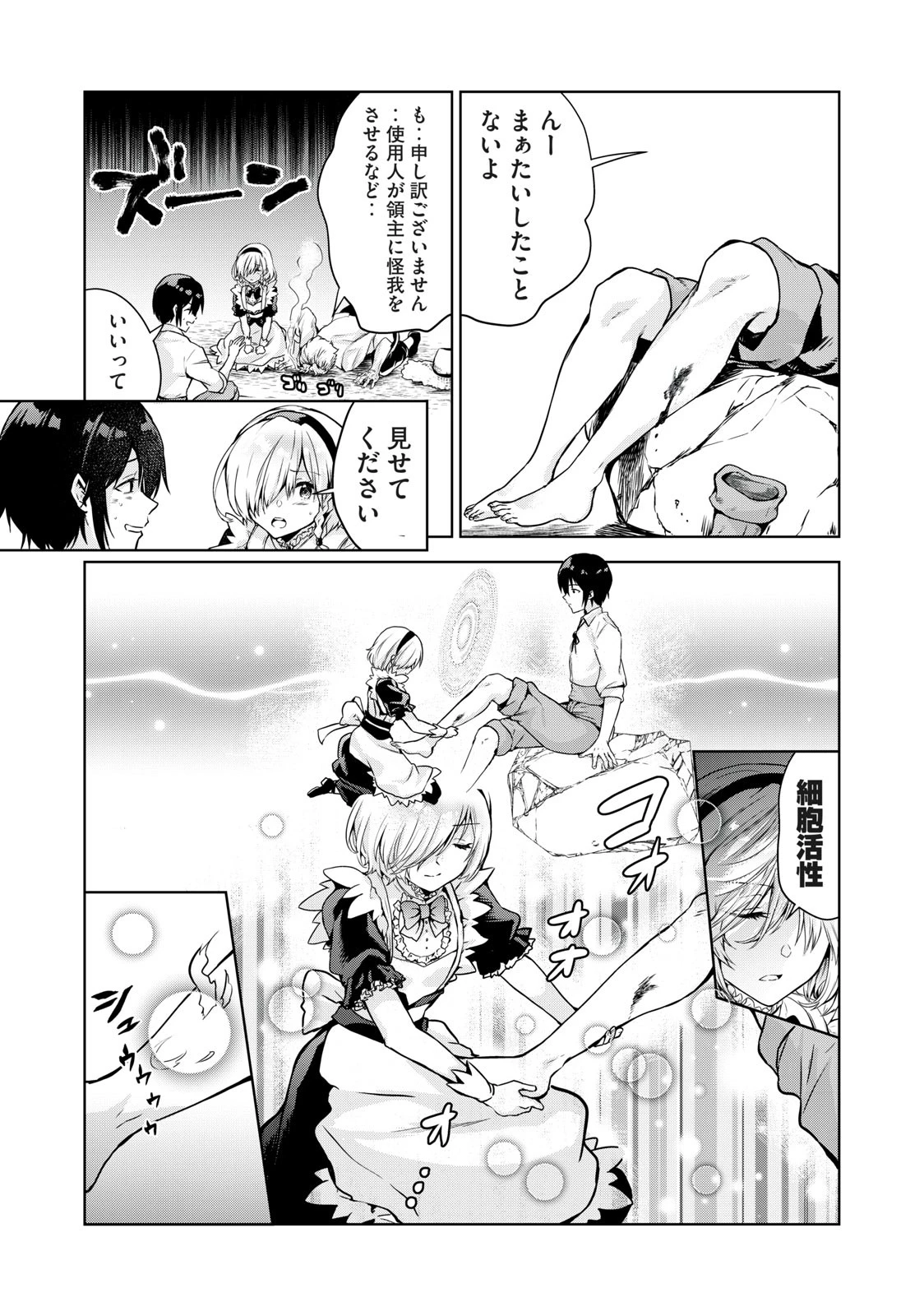 転生貴族の万能開拓～【拡大＆縮小】スキルを使っていたら最強領地になりました～ 第2.1話 - 19