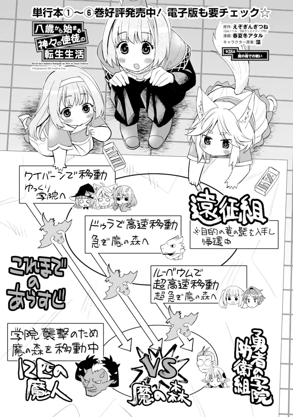 八歳から始まる神々の使徒の転生生活 第28.1話 - 1