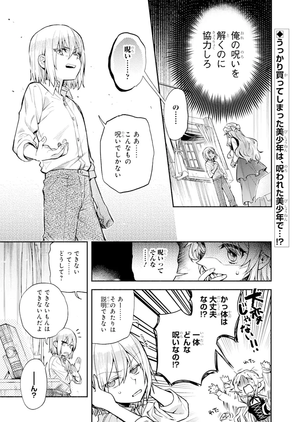 家から逃げ出したい私が、うっかり憧れの大魔法使い様を買ってしまったら 第2.3話 - 1