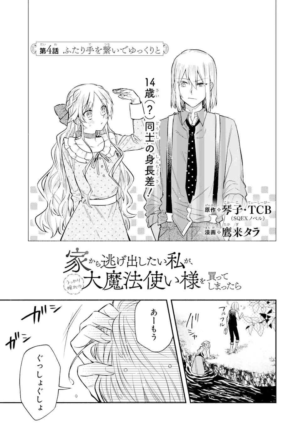 家から逃げ出したい私が、うっかり憧れの大魔法使い様を買ってしまったら 第4.2話 - 3