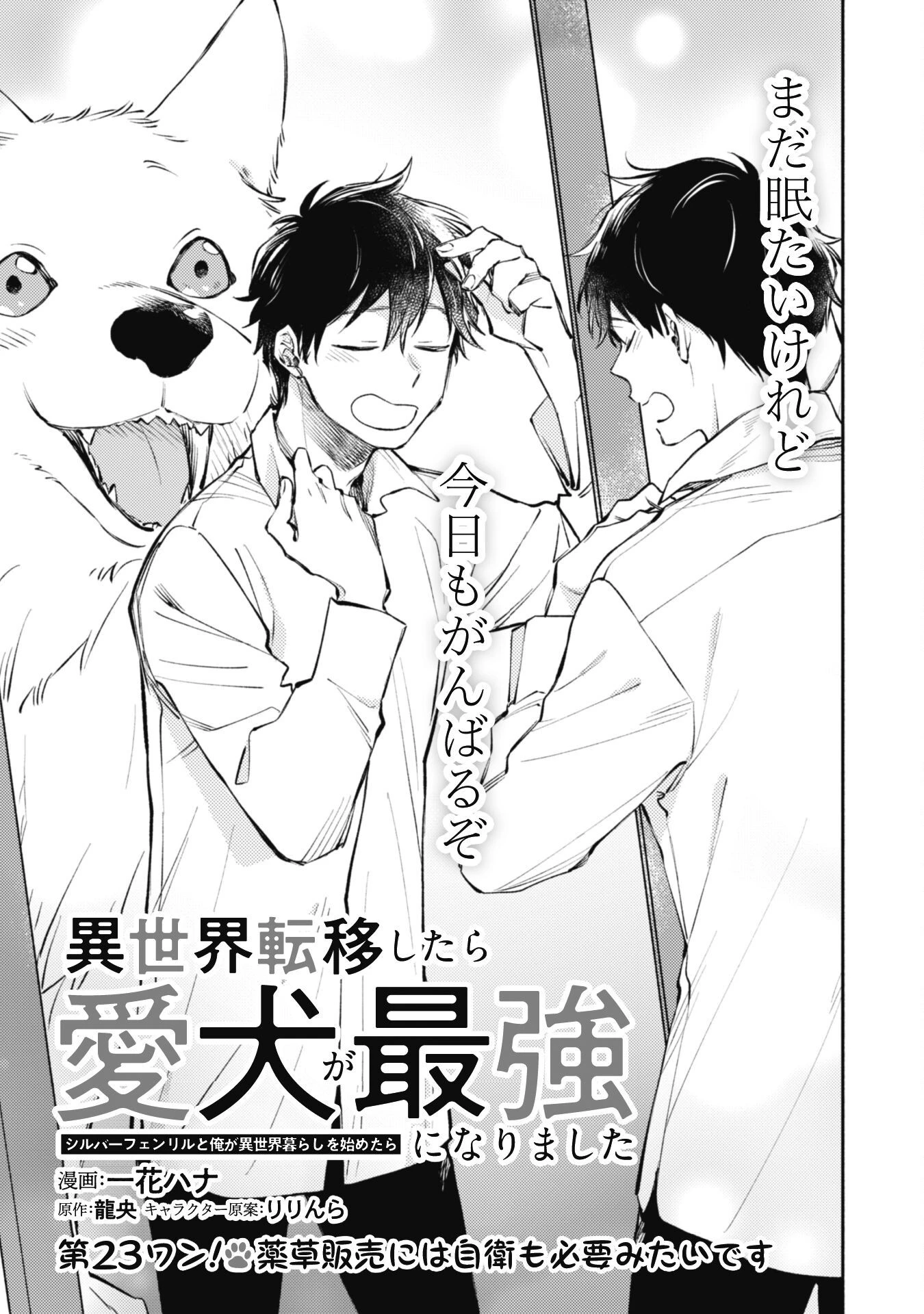 異世界転移したら愛犬が最強になりました~シルバーフェンリルと俺が異世界暮らしを始めたら~ 第23話 - 2